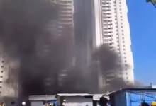 Fire at construction site in Lingampally