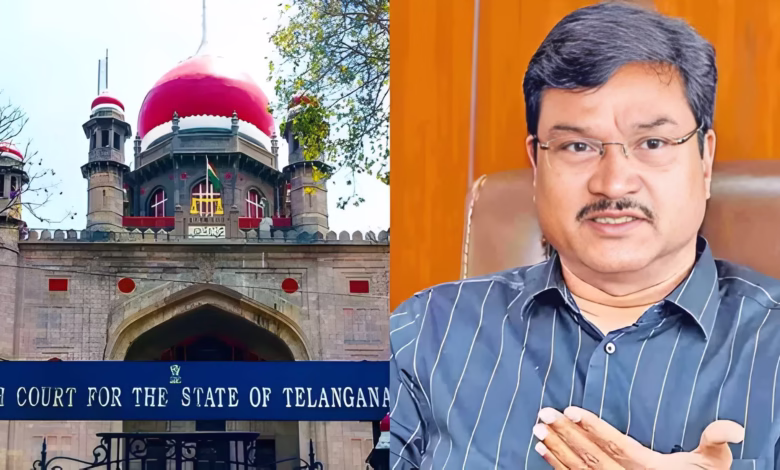 hydraa commissioner apology, telangana high court contempt case, bathukamma kunta land dispute