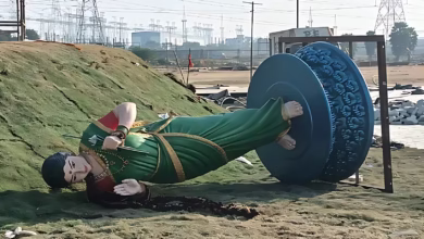 Telangana Thalli statue after Global Summit, draws flak