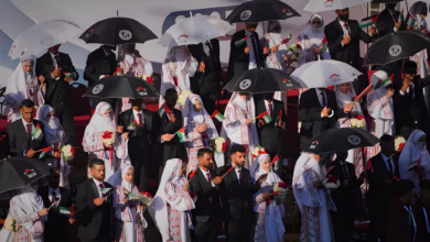 the uae organised mass weddings for 54 palestinian couples in gaza,