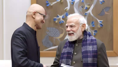 Microsoft CEO Satya Nadella announces a historic investment of ₹1.5 lakh crore in India