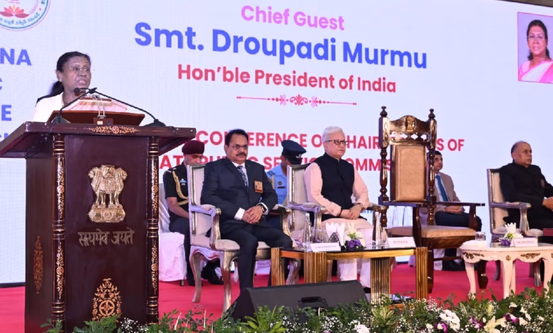 Droupadi Murmu asks Public Service Commission to give priority to honesty of candidates