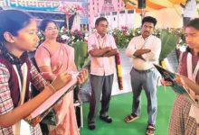 Eyebrow coding communication, Telangana teacher innovation, non-verbal communication