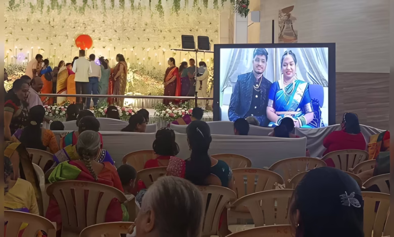 IndiGo Flight Cancelled, Techie Couple Attends Own Reception Online