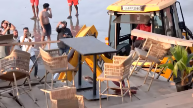 Goa government demolishes an illegal section of Romeo Lane