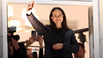 Maria Machado, who was absent from the Nobel Peace Prize ceremony