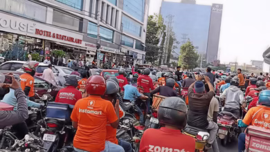 Hyderabad gig workers protest, India delivery workers strike