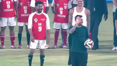 Messi creates magic in Hyderabad after Kolkata as Rajiv Gandhi International Stadium