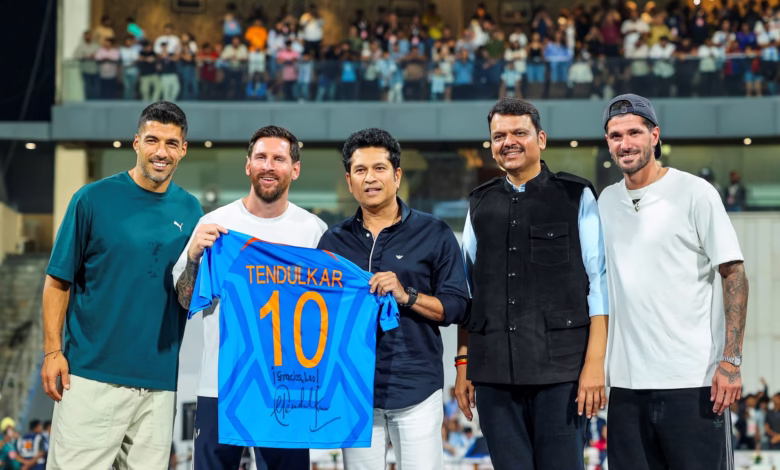 Messi, Tendulkar Come Together To Make A Super Sunday At Wankhede
