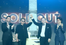 Shah Rukh Khan launches the Shahrukhz by Danube commercial tower in Dubai