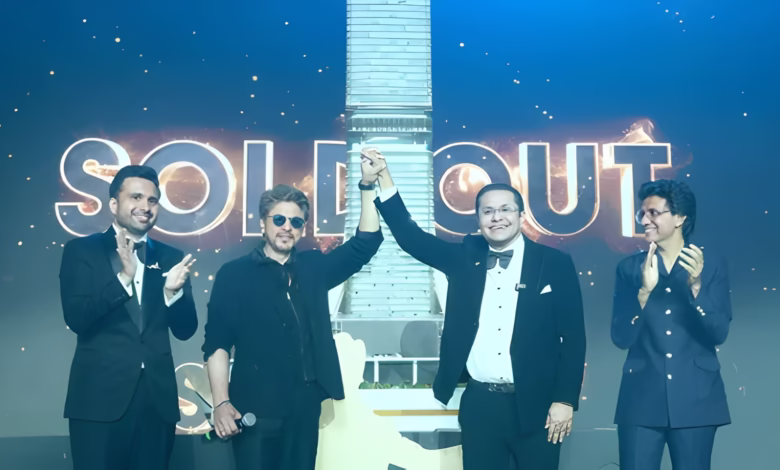 Shah Rukh Khan launches the Shahrukhz by Danube commercial tower in Dubai