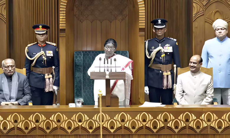 President Murmu Parliament Address, Budget Session 2026, Viksit Bharat Vision