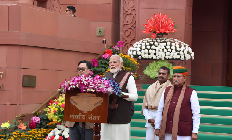 India Budget Session, PM Modi speech, Reform Express India, Developed India 2047