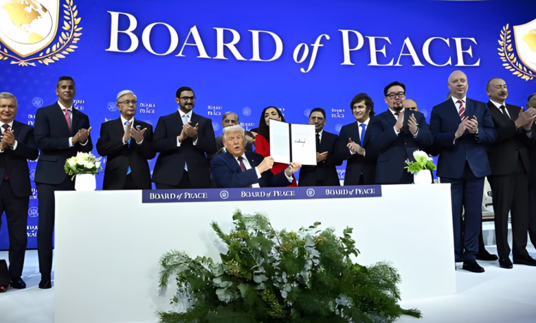 Davos summit, global politics, Trump Board of Peace