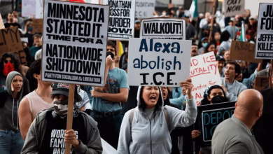 Minneapolis protest, US immigration shooting, ICE protest, Alex Pretti shooting