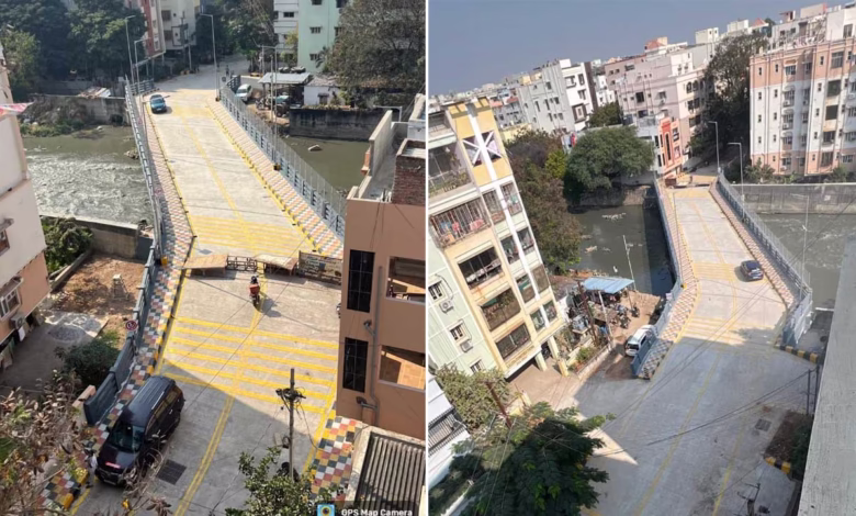 GHMC new bridge, Hussain Sagar bridge Hyderabad, Ashok Nagar bridge