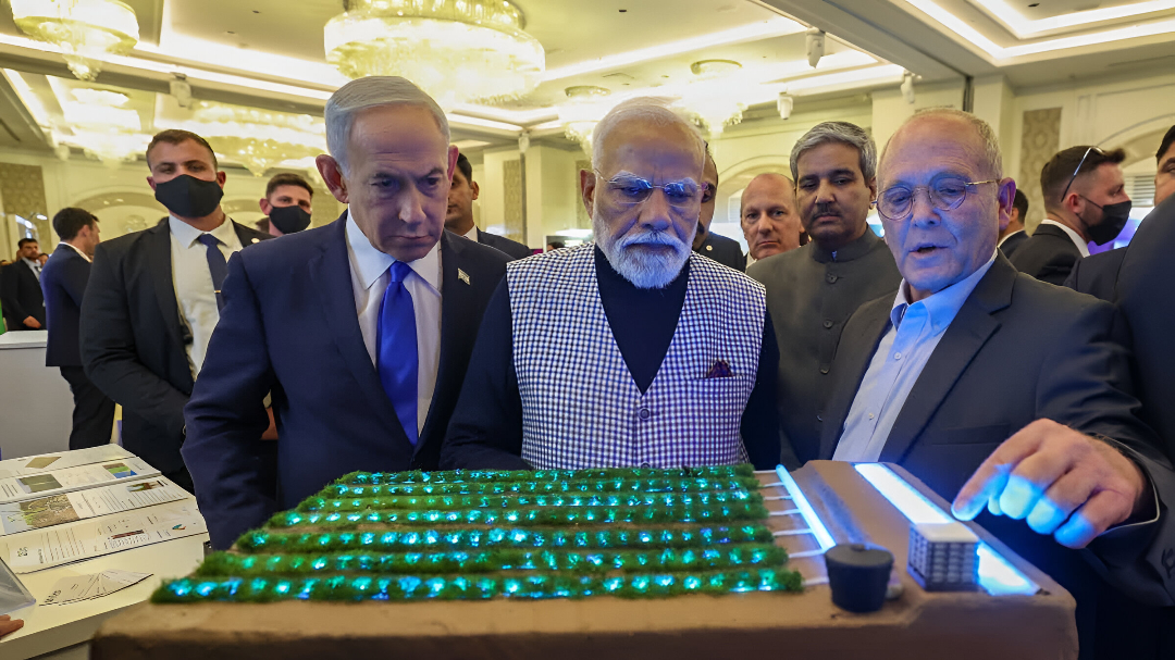 Narendra Modi Israel visit, India Israel technology partnership