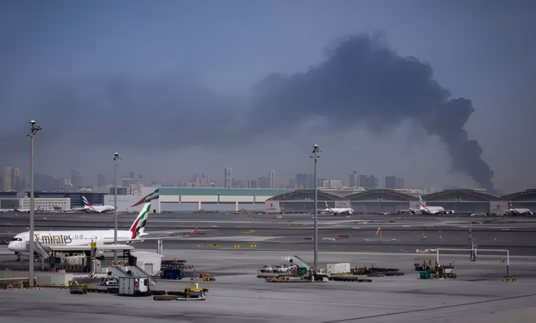 Fire at Kuwait Airport After Drones Hit Fuel Tank