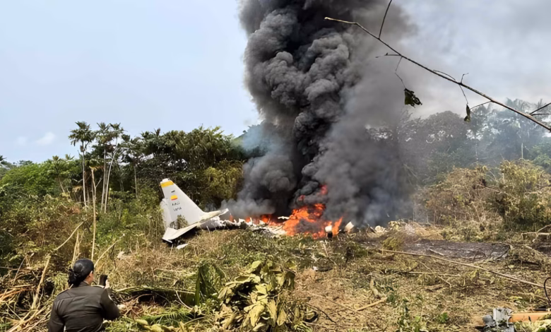 Colombia military plane crash, C130 Hercules crash in Colombia