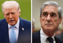 Trump's reaction to Mueller death