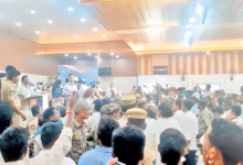 Minister Vivek Faces Public Backlash Over Controversial Remarks on Kaleshwaram Project