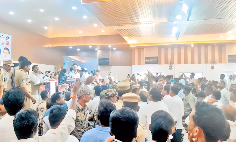 Minister Vivek Faces Public Backlash Over Controversial Remarks on Kaleshwaram Project