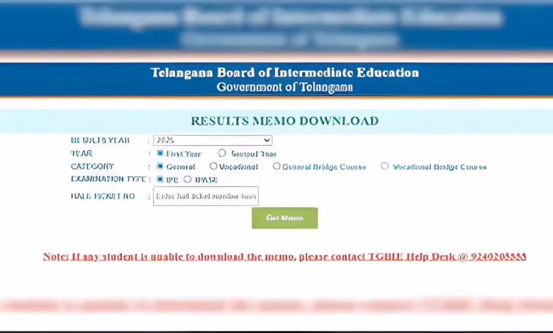 Telangana Inter First and Second Year Results Released 2026