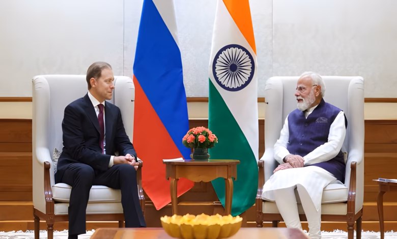 Modi reviews cooperation with Russian Deputy Prime Minister