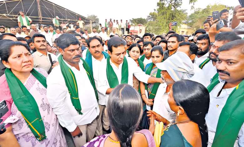 Telangana farmers protest, Warangal farmer meeting