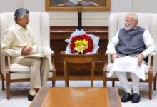 Modi and Chandrababu Hold Key Meeting in Hyderabad