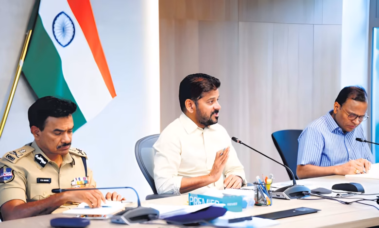 CM Revanth asks DGP CV Anand over June 9 flooding in Hyderabad