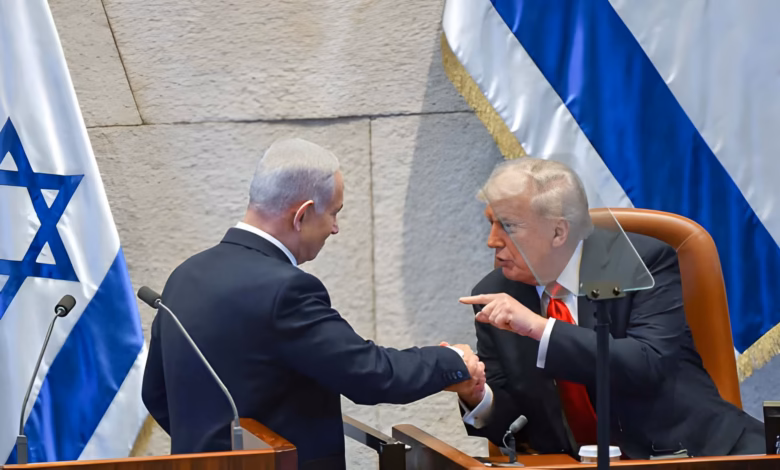Donald Trump, Benjamin Netanyahu, White House meeting