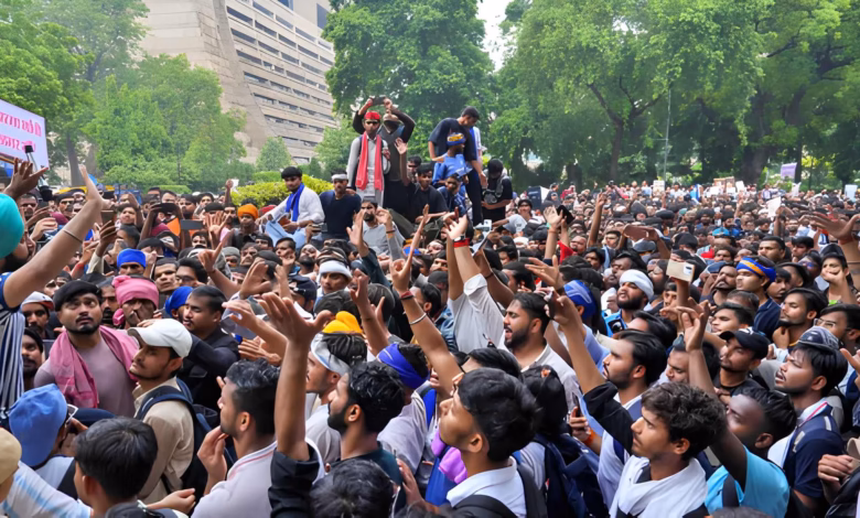 CJP Parliament March, Jantar Mantar Protest
