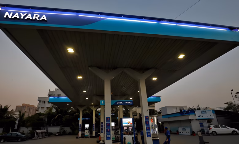 Nayara Energy Cuts Petrol by ₹5 and Diesel by ₹3