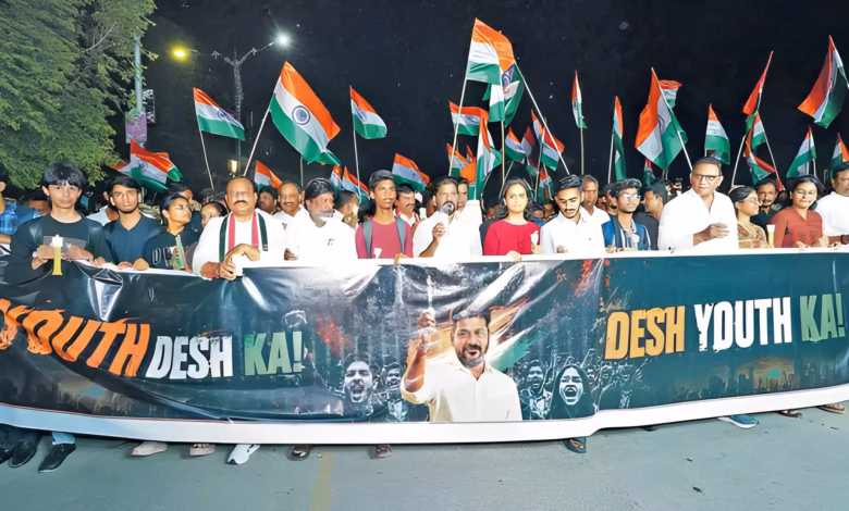 Revanth Reddy, Congress Rally, Hyderabad Protest