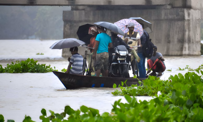 Assam Rain, Monsoon Flood India, Assam Rescue Operation