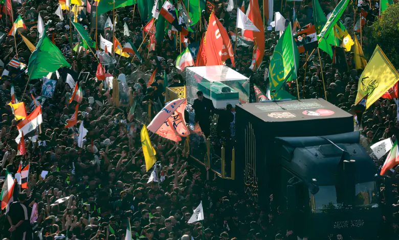 Ali Khamenei Funeral, Karbala Funeral Procession