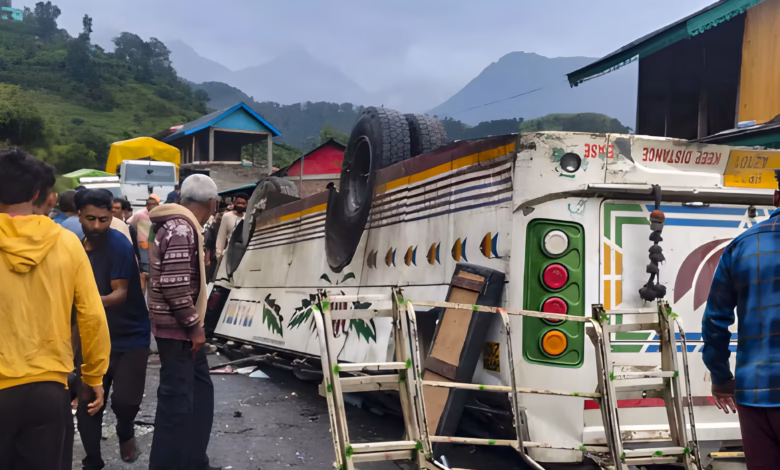 Himachal Pradesh bus accident, Chamba bus accident