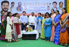 Sudarshan Reddy Telangana fine rice supply, ration shops
