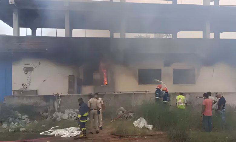  Sircilla furniture godown fire, Mahalakshmi Furniture