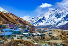 Mount Langtang Lirung Nepal flood disaster