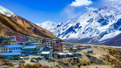 Mount Langtang Lirung Nepal flood disaster