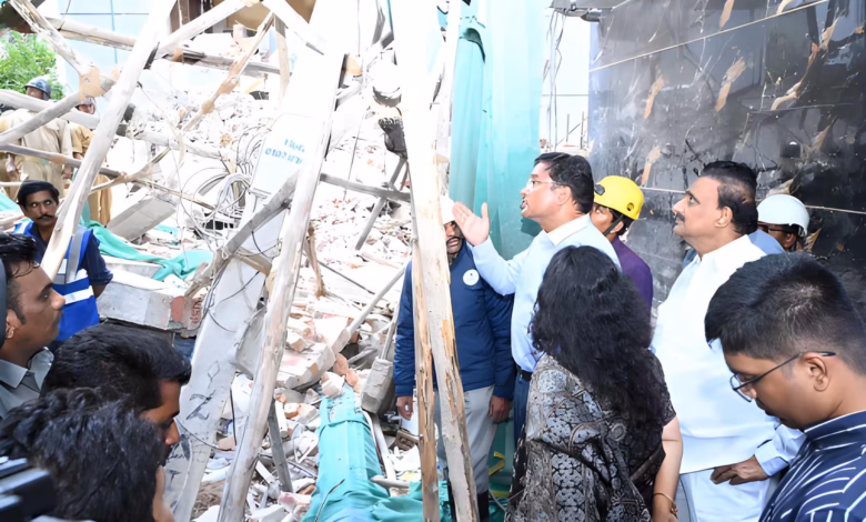 Gachibowli building collapse, Cyberabad Municipal