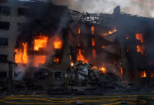 Russia Ukraine War, Ukraine Drone Attack