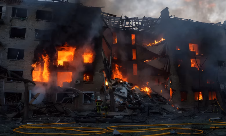 Russia Ukraine War, Ukraine Drone Attack