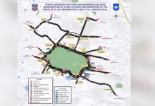 KBR Park one-way traffic, H-CITI project