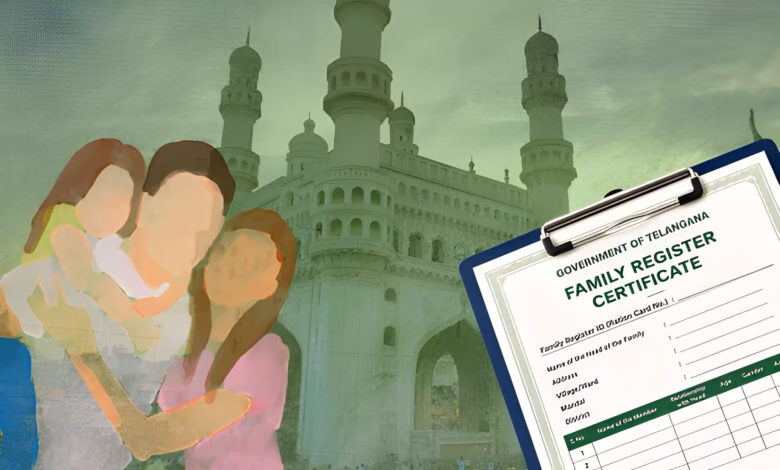 Telangana Family Register Certificate