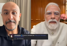 Vishal Dadlani, Narendra Modi video, student protest, NEET