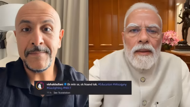 Vishal Dadlani, Narendra Modi video, student protest, NEET