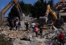 Israeli Airstrikes Lebanon, Village, Killing 9